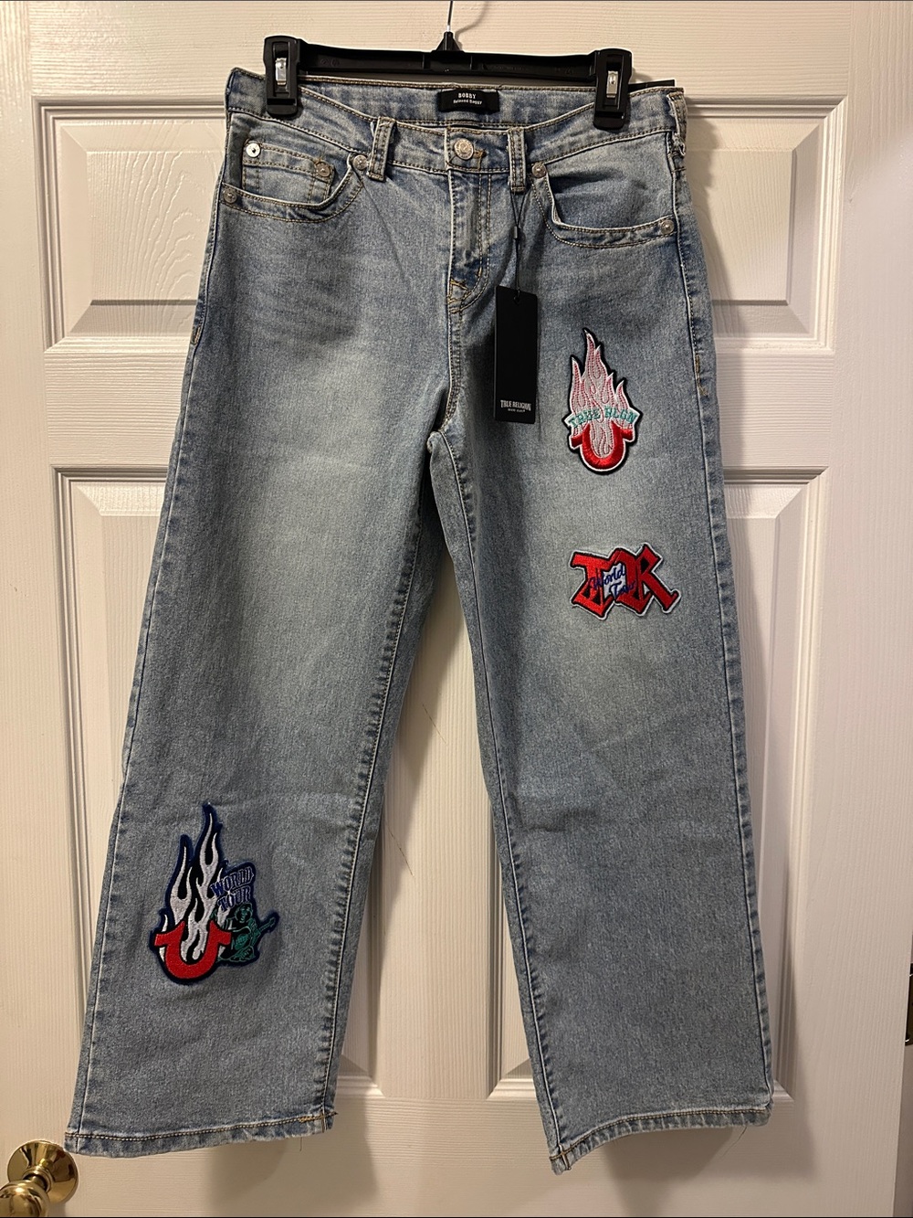 NWT Boy’s True Religion Bobby Relaxed Baggy Denim Jeans - Size 16